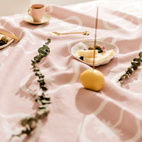 Palma Pink Tablecloth